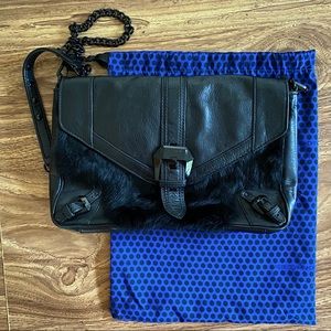 Rebecca Minkoff Fur Crossbody Bag